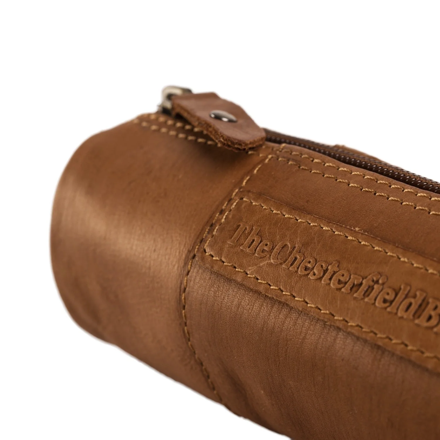 Leather Pencil Case Cognac Lea - Image 5