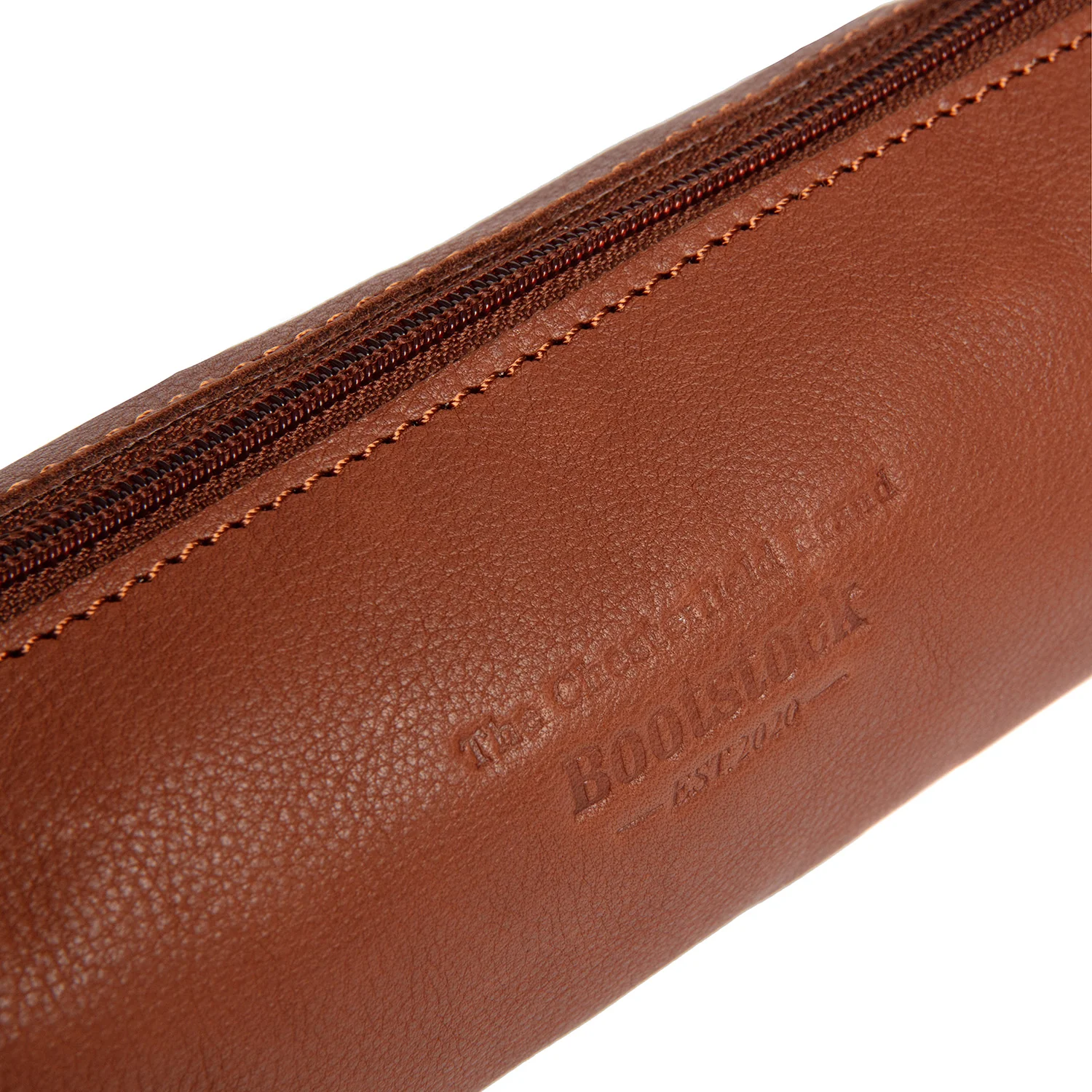 Leather Pencil Case Cognac Lilybell - Image 7