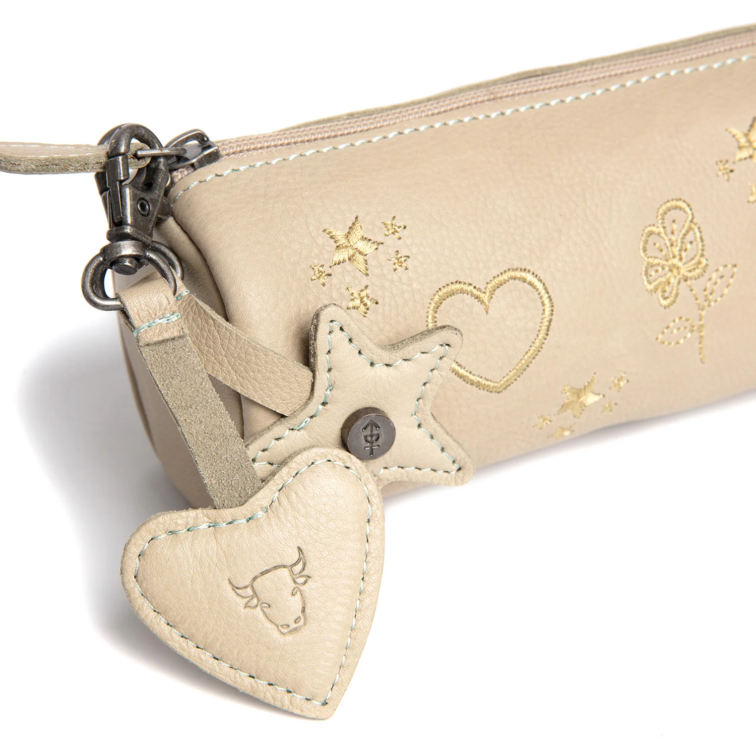 Leather Pencil Case Ocean Green Lilybell - Image 4