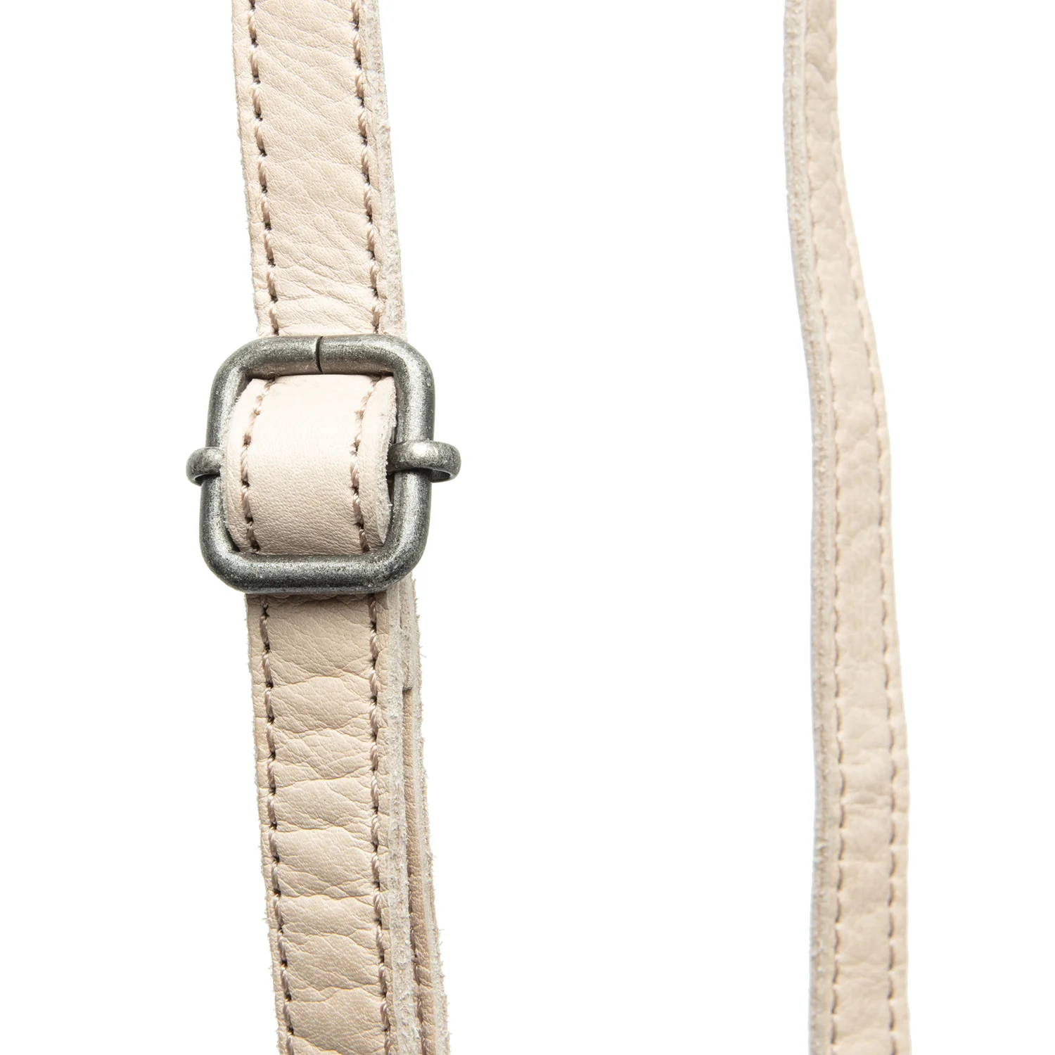Leather Phone Bag Beige Salta - Image 6