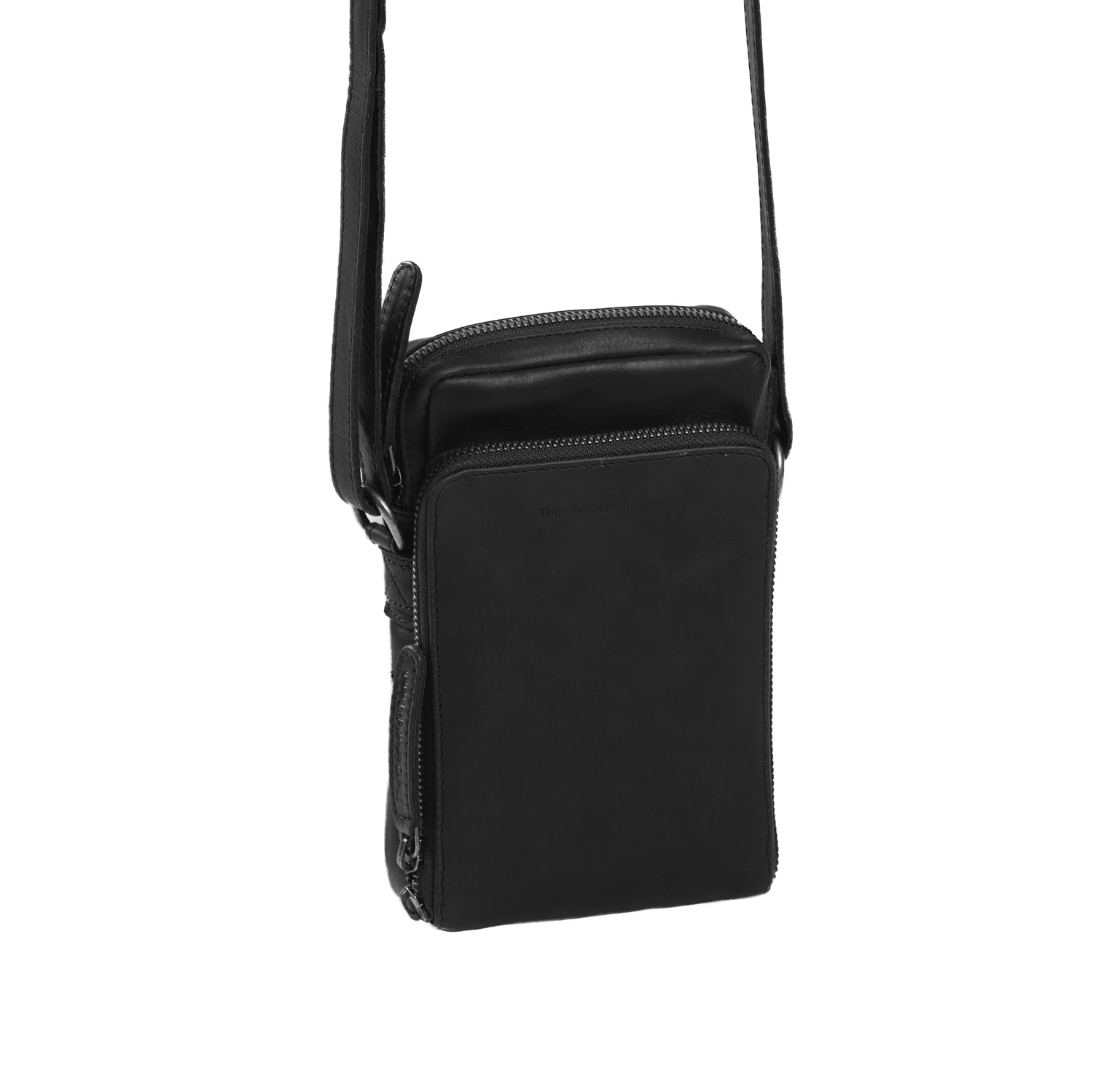 Leather Phone Bag Black Hamilton
