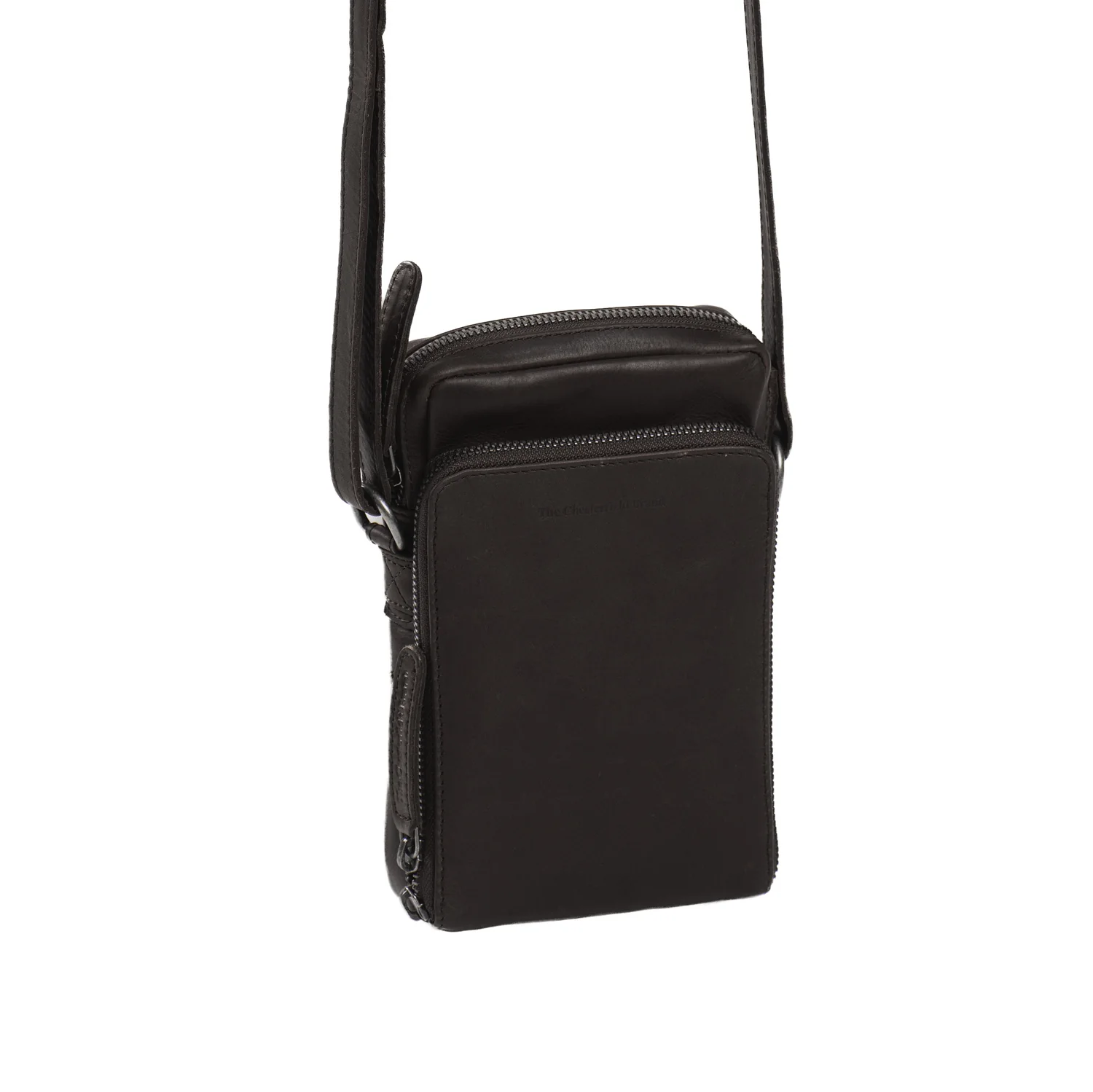 Leather Phone Bag Brown Hamilton