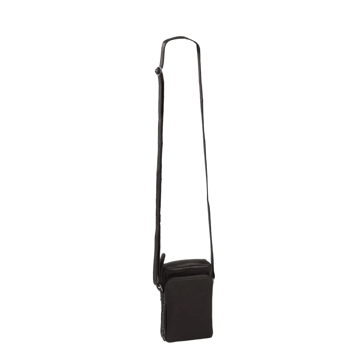 Leather Phone Bag Brown Hamilton - Image 2