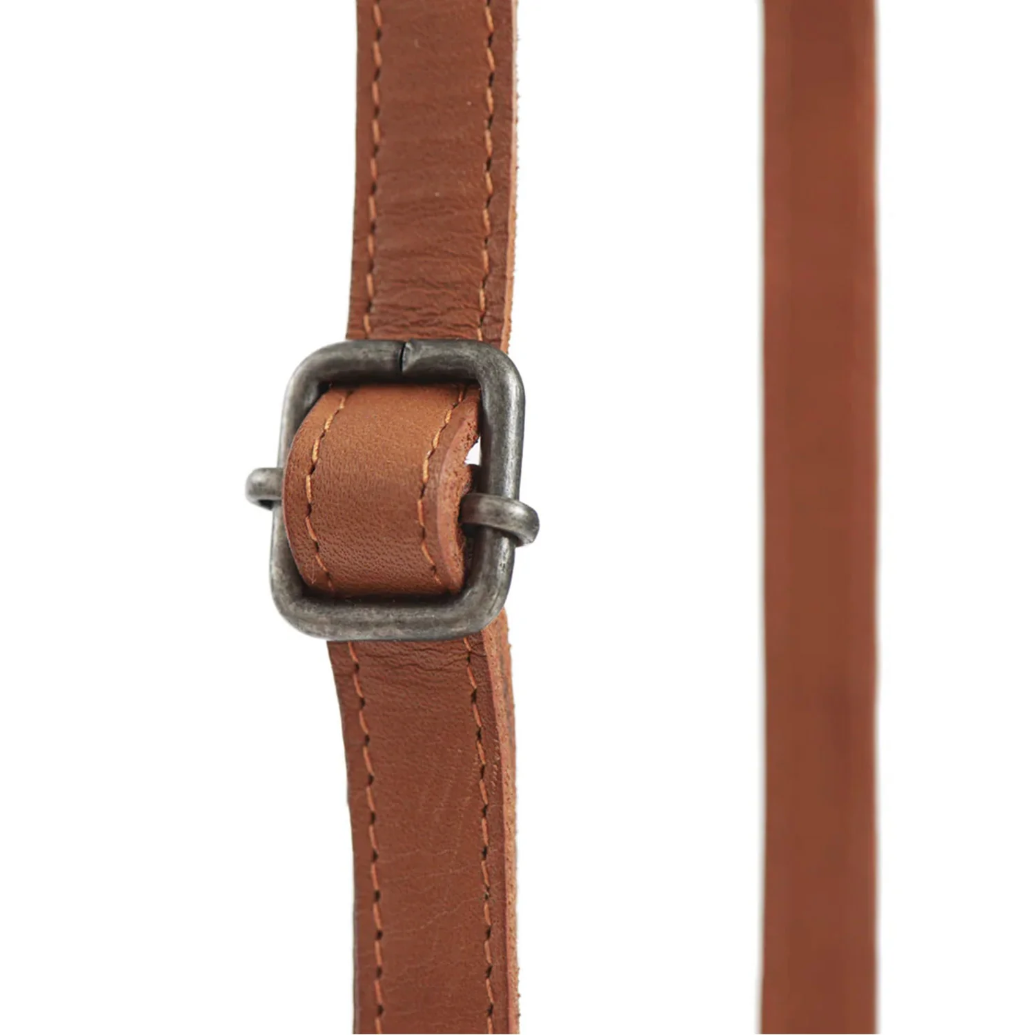 Leather Phone Bag Cognac Malaga - Image 4