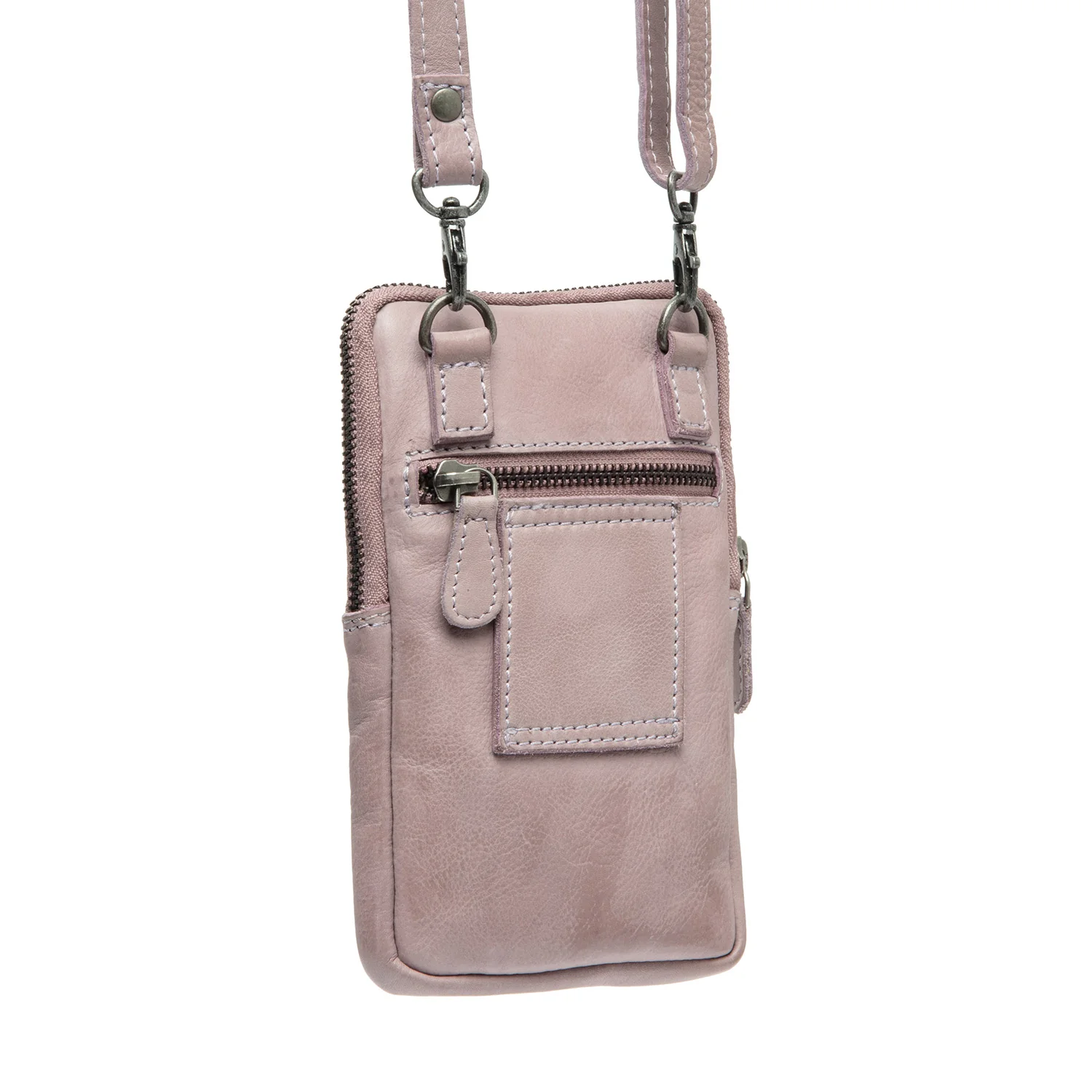 Leather Phone Bag Lavender Lilac Salta - Image 7