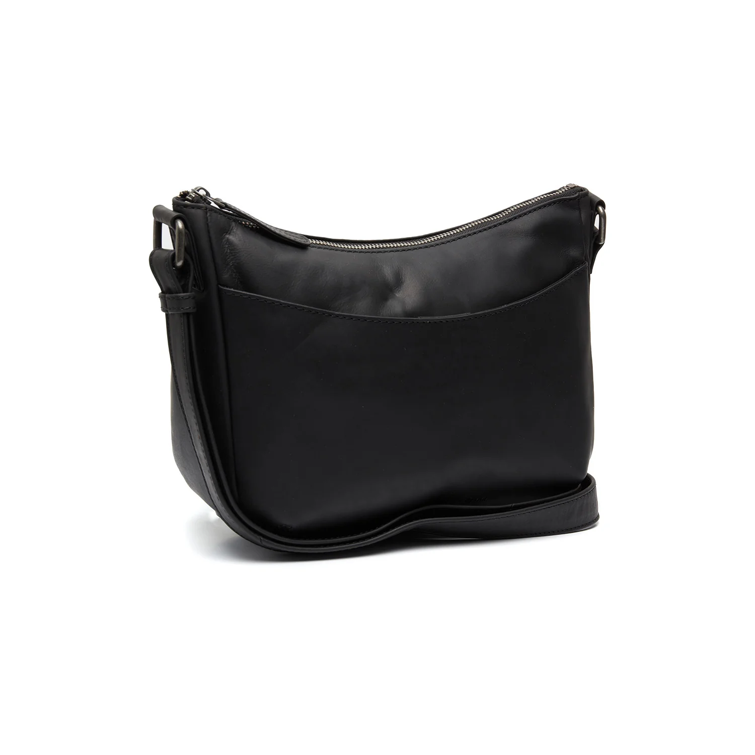 Leather Crossbody Bag Black Henderson
