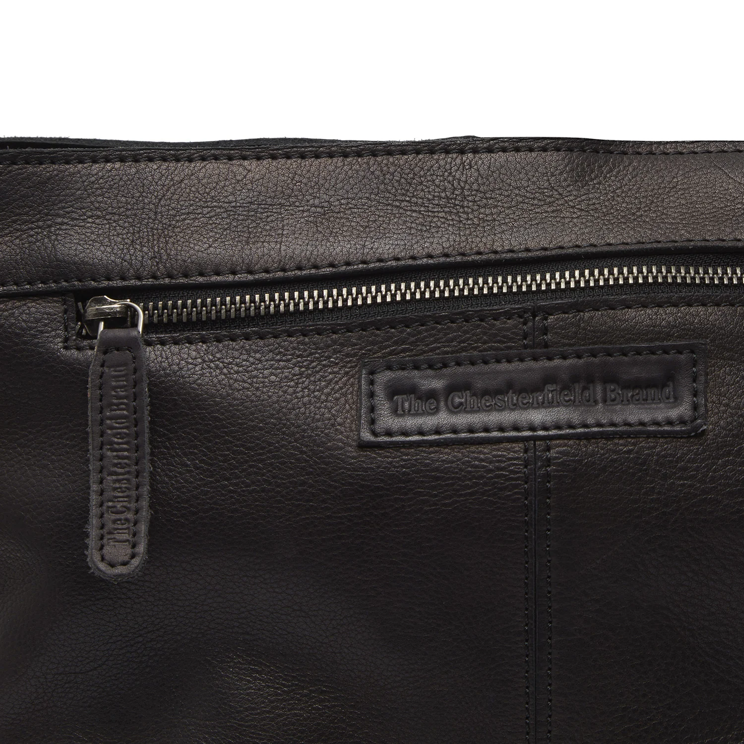 Leather Shoulder Bag Black Lucy - Image 2