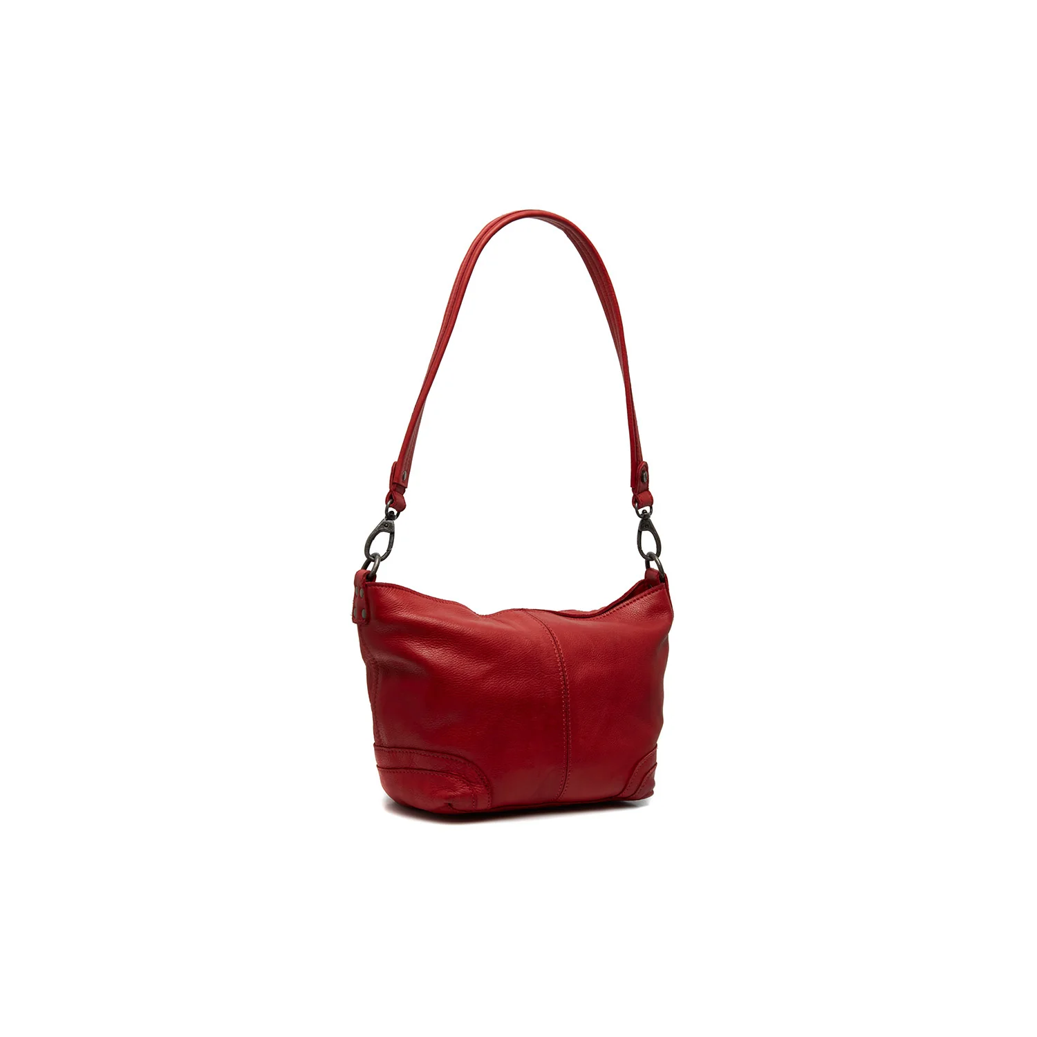 Leather Shoulder Bag Red Lucy - Image 6