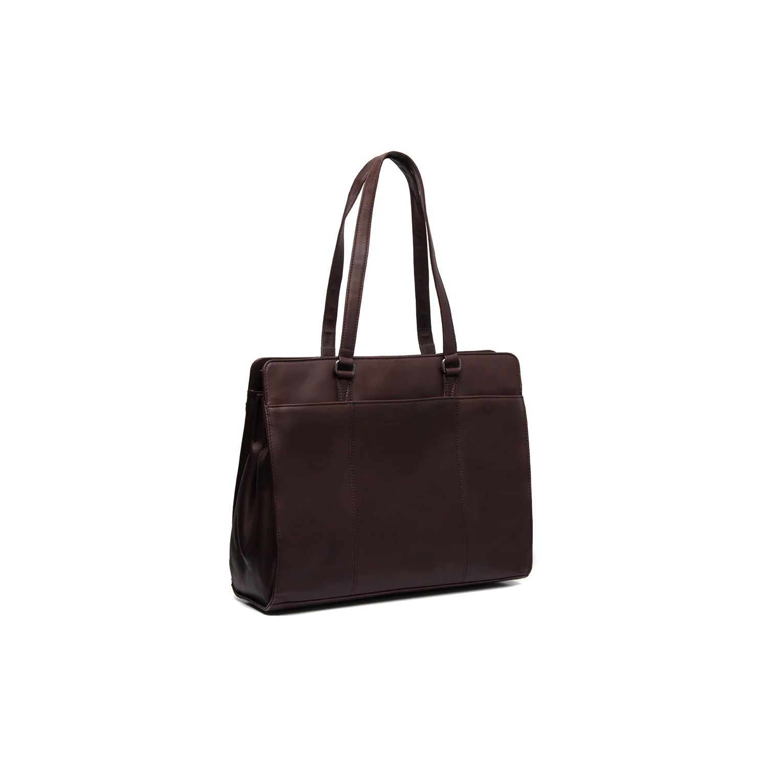 Leather Shoulder Bag Brown Fidenza