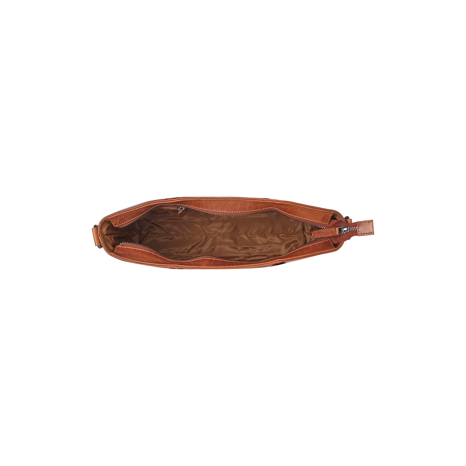 Leather Handbag Cognac Pergamino - Image 4