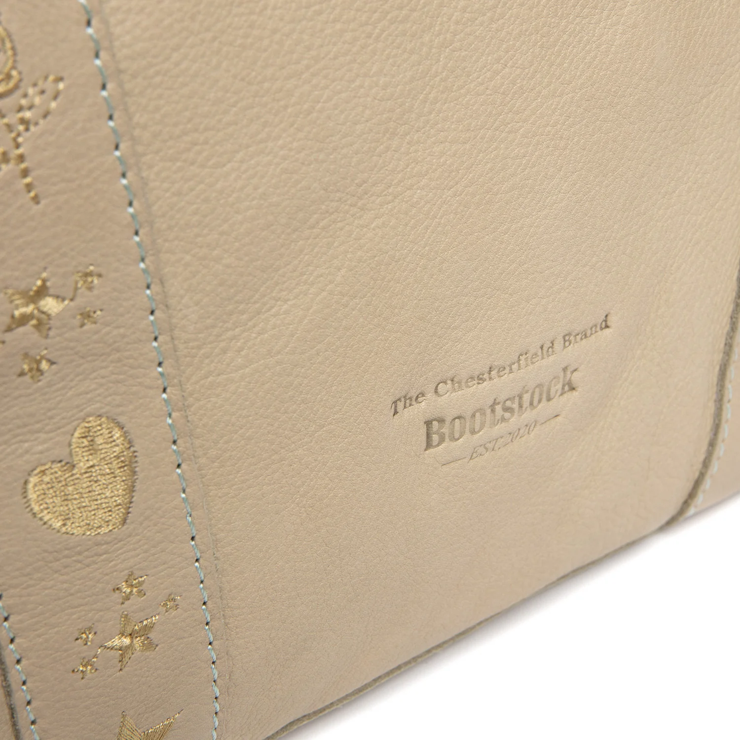 Leather Tote Bag Ocean Green Heatherly - Image 7