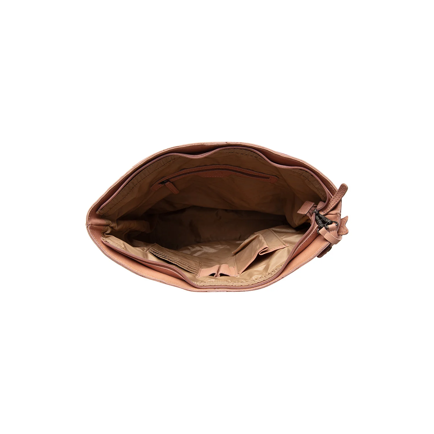 Leather Tote Bag Vintage Rose Heatherly - Image 6