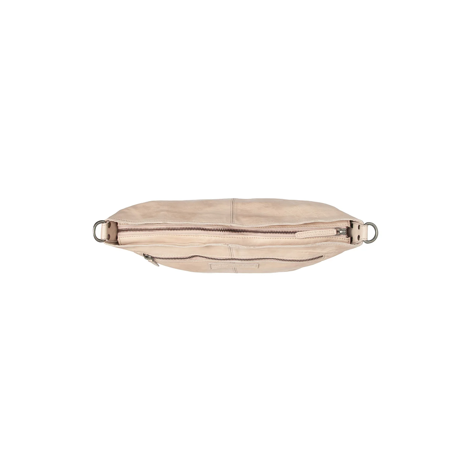 Leather Shoulder Bag Beige Bolivia - Image 3