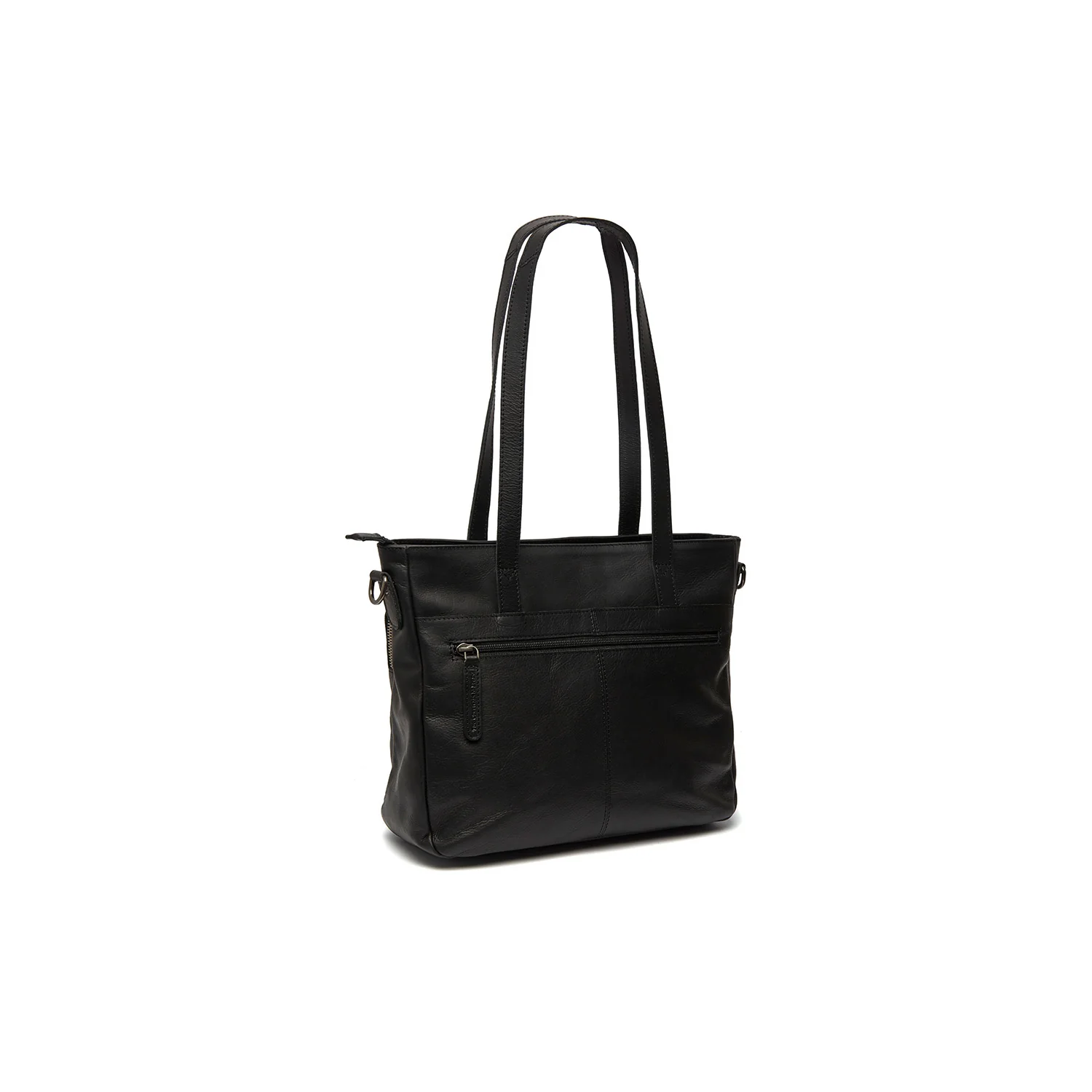 Leather Shopper Black Alicante - Image 5