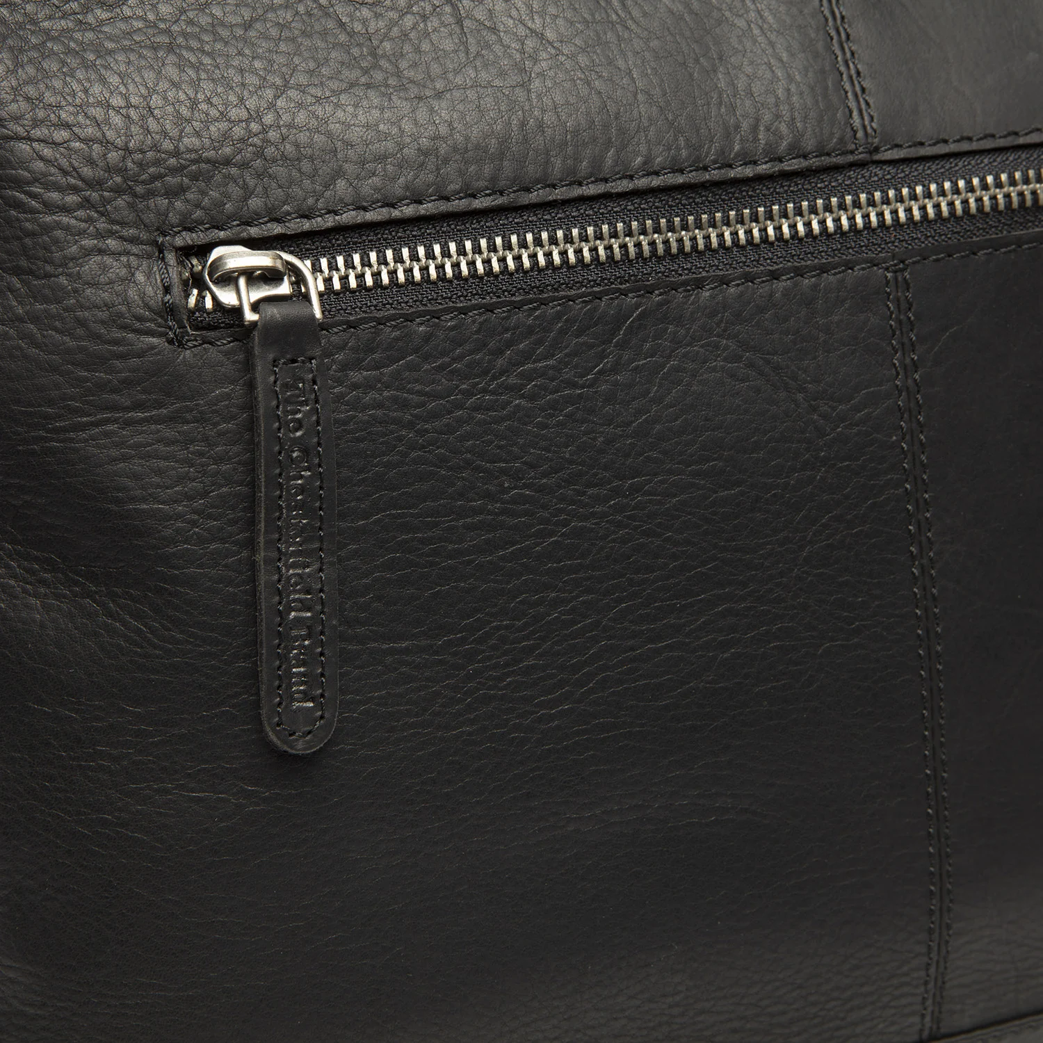 Leather Shoulder Bag Black Amelia - Image 5