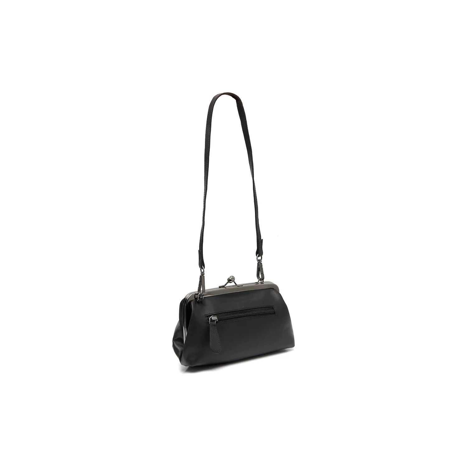 Leather Shoulder Bag Black Andrade - Image 6