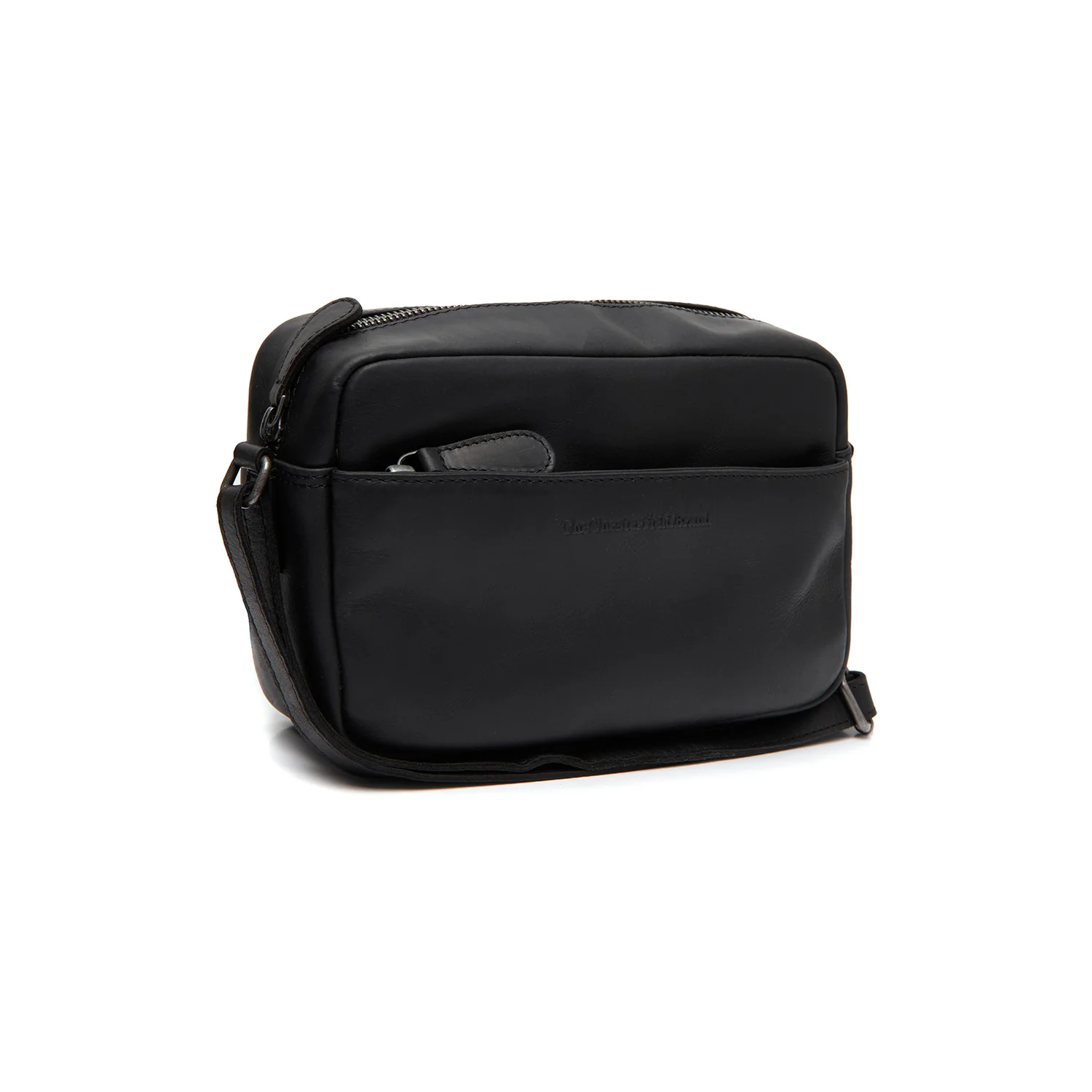 Leather Crossbody Bag Black Arona