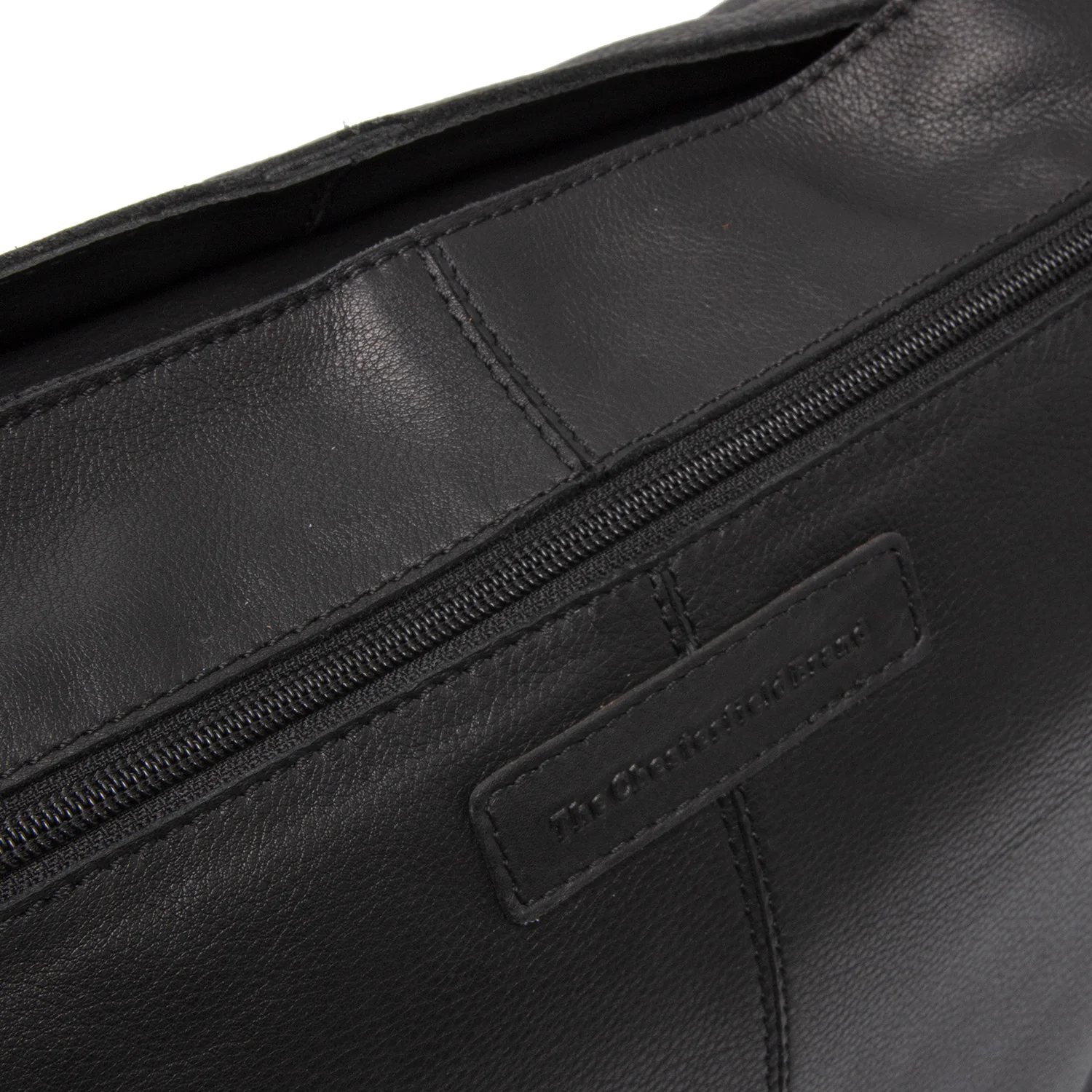 Leather Shoulder Bag Black Astero - Image 3