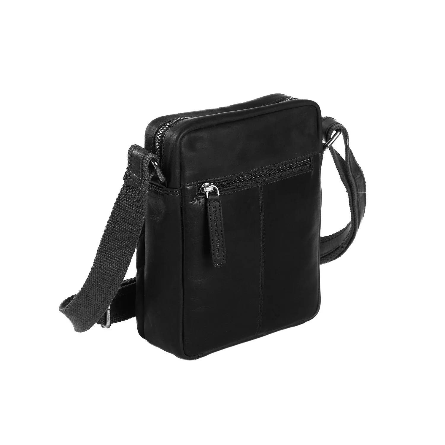 Leather Crossbody Bag Black Birmingham - Image 6