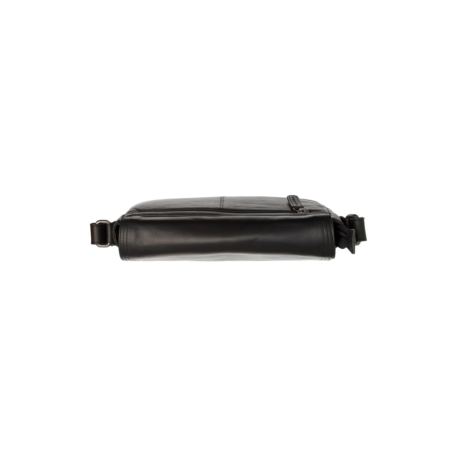 Leather Crossbody Bag Black Everglades - Image 2