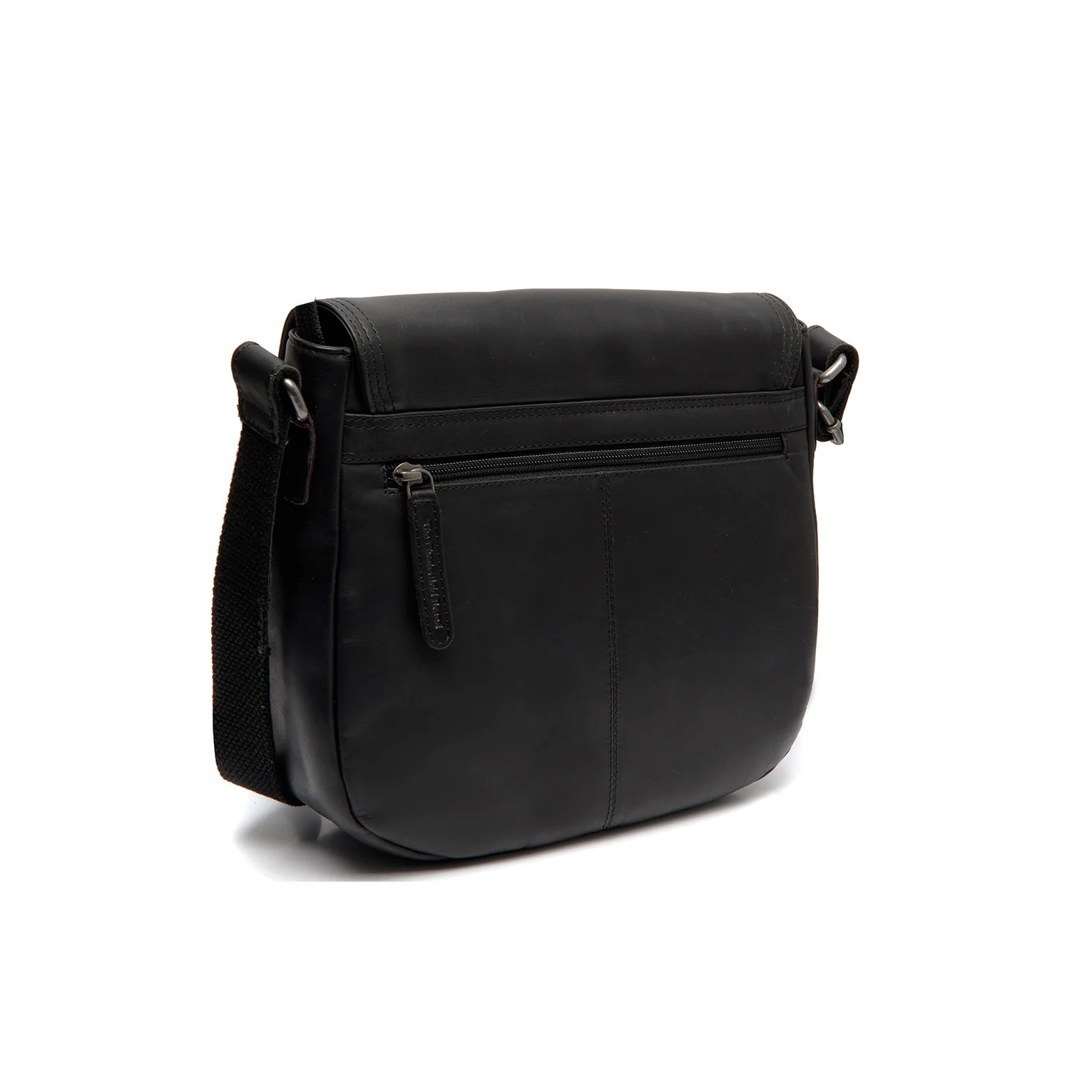 Leather Crossbody Bag Black Everglades - Image 6