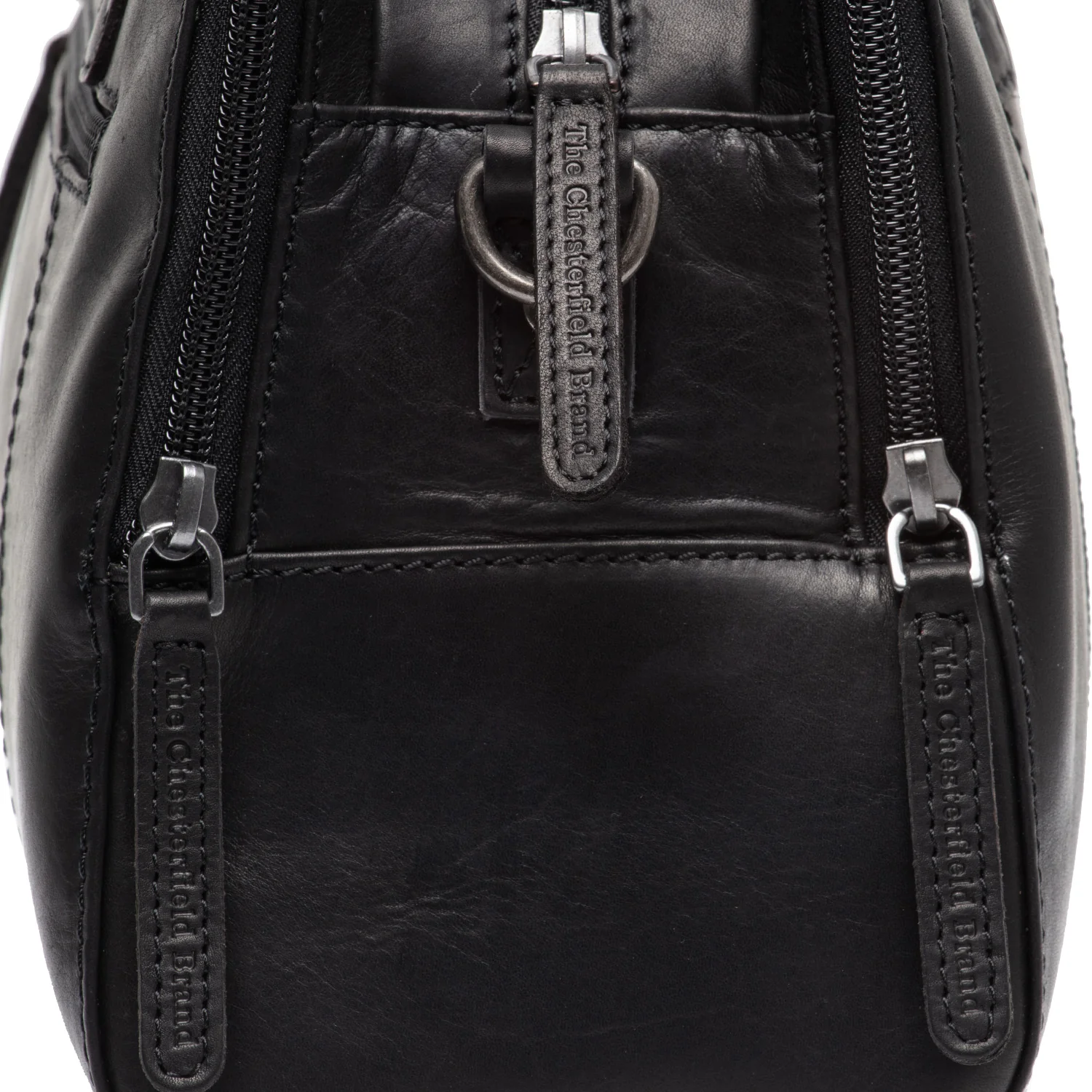 Leather Handbag Black Ezra - Image 5