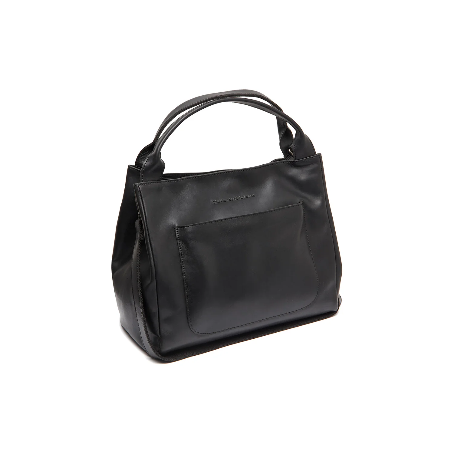 Leather Handbag Black Fioline