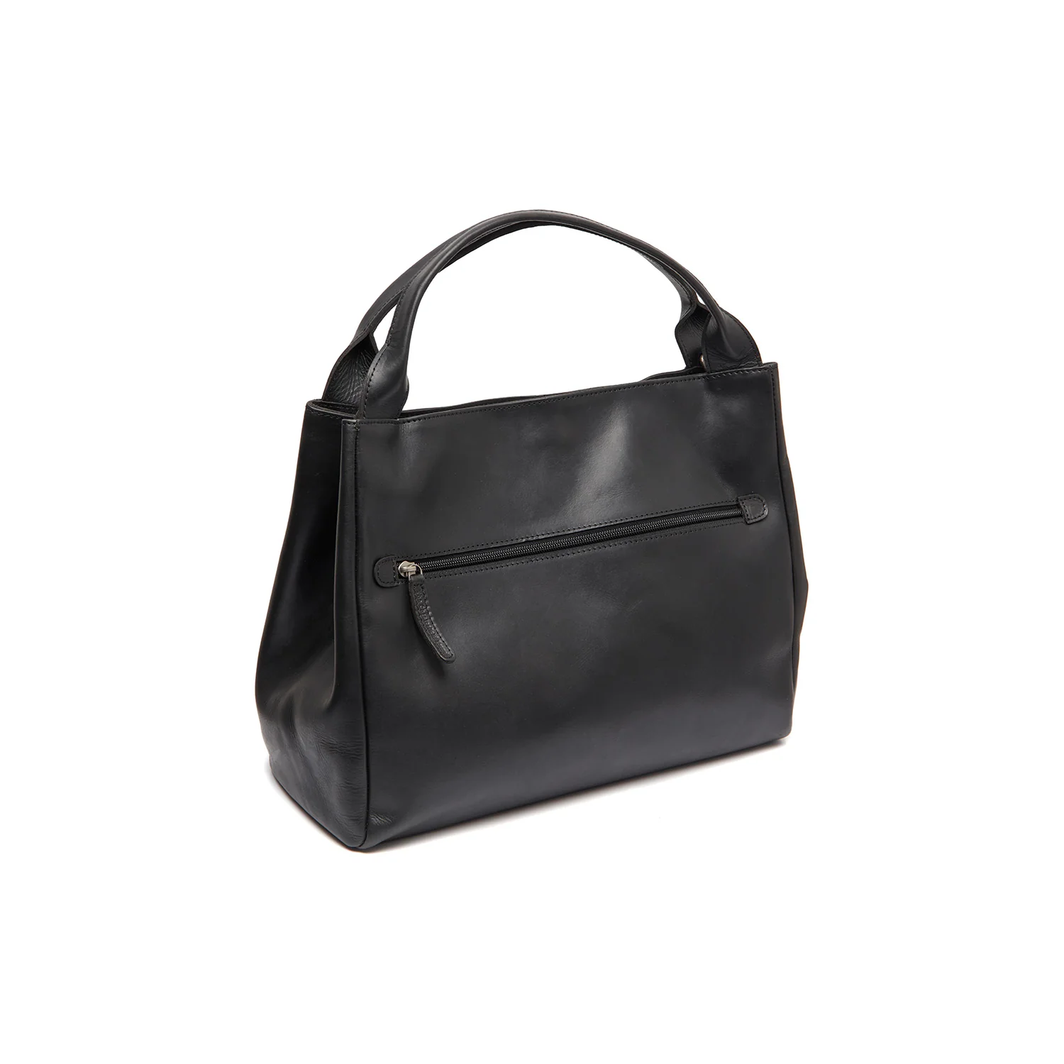 Leather Handbag Black Fioline - Image 6