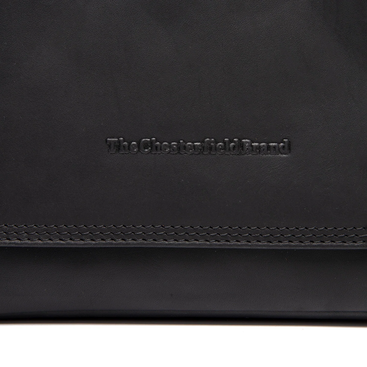 Leather Crossbody Bag Black Forano - Image 2
