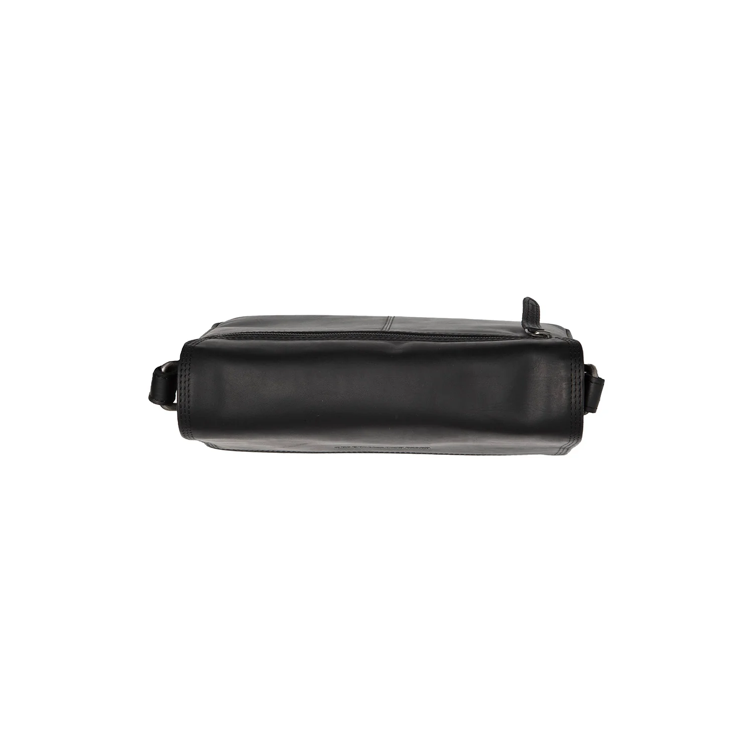 Leather Crossbody Bag Black Forano - Image 3