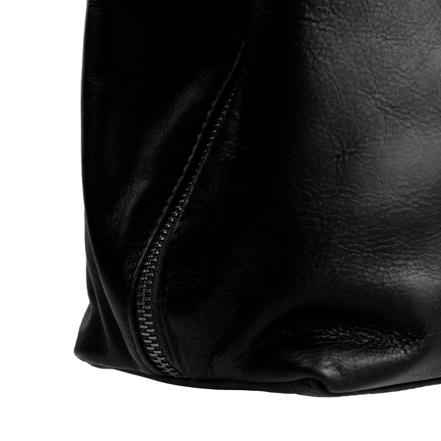 Leather Shoulder Bag Black Gail - Image 5