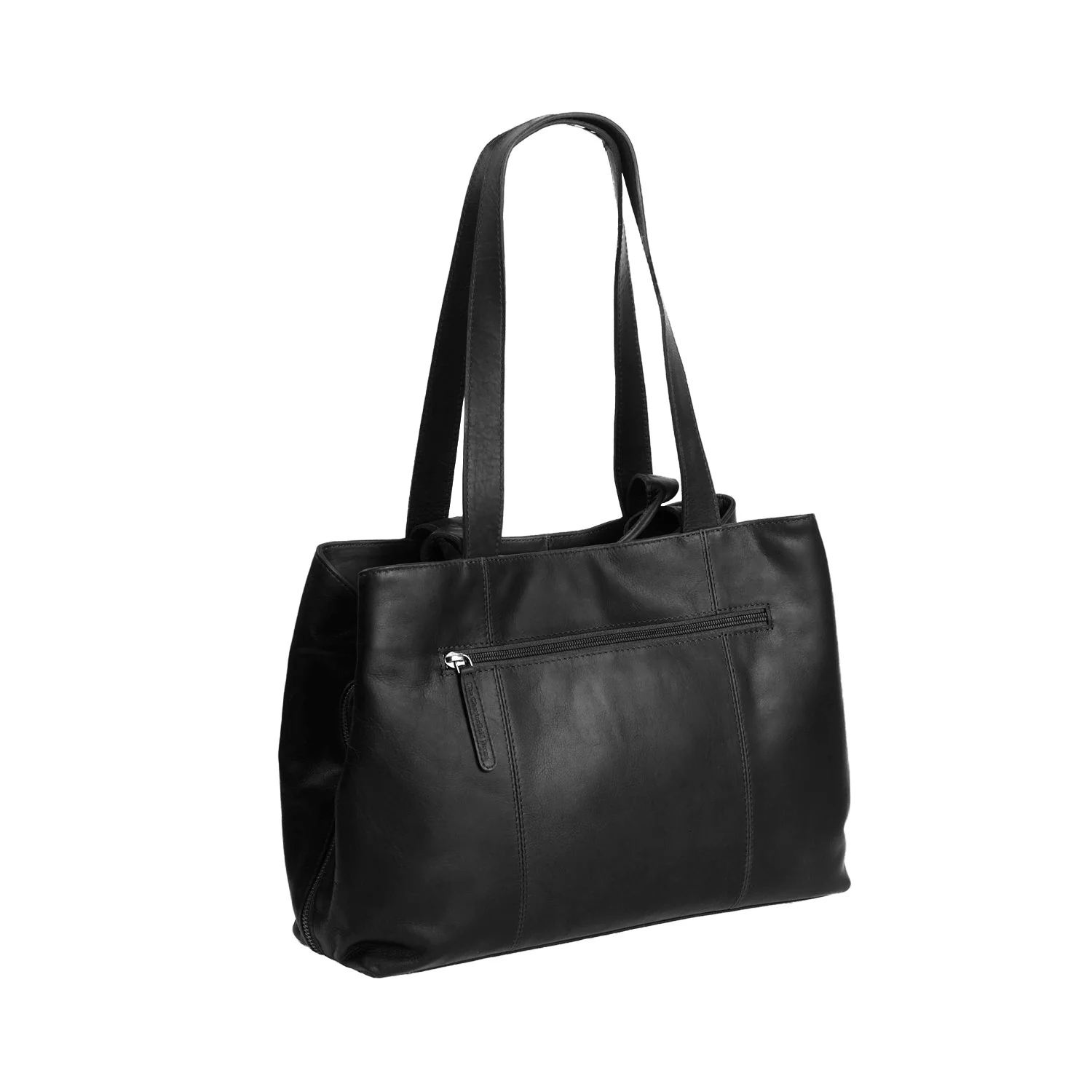 Leather Shoulder Bag Black Gail - Image 7