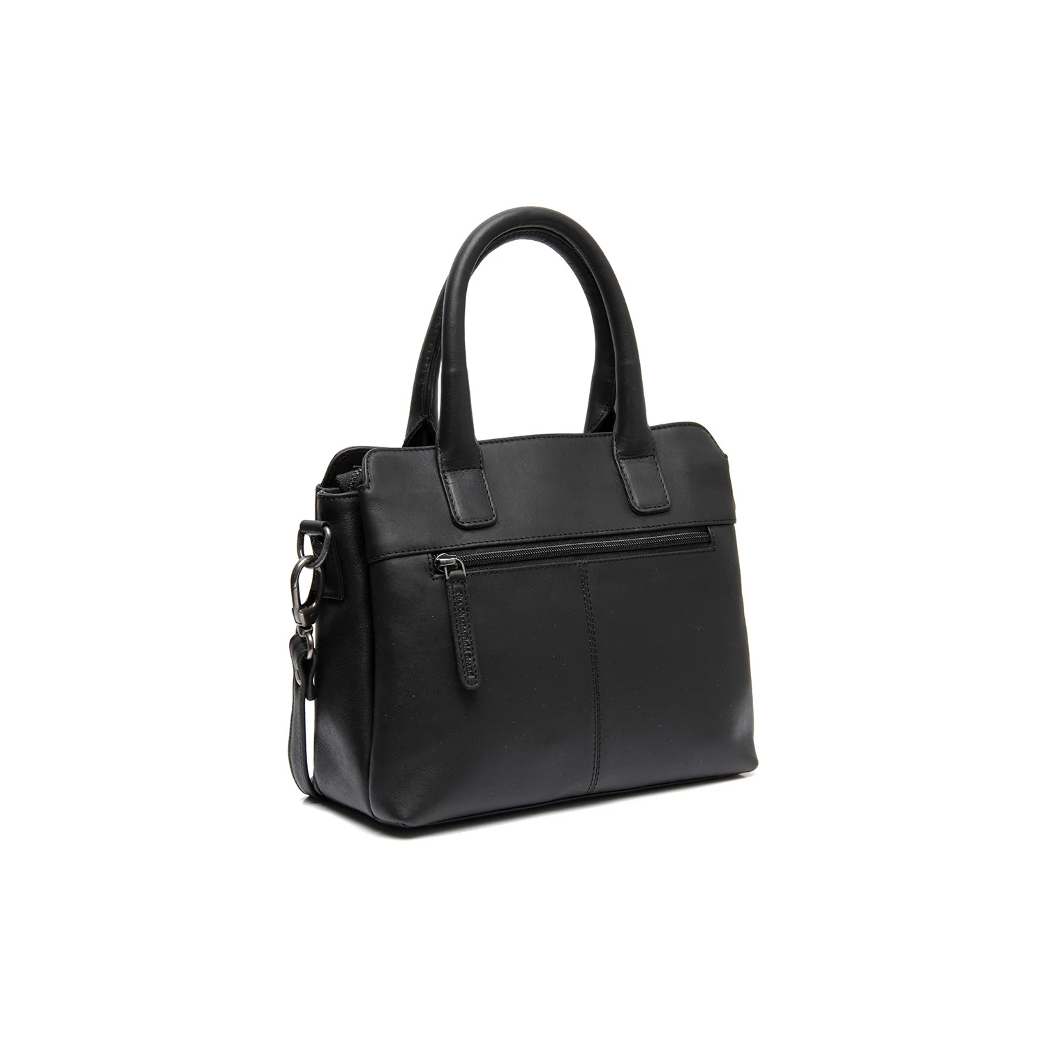 Leather Handbag Black Hermosa - Image 6