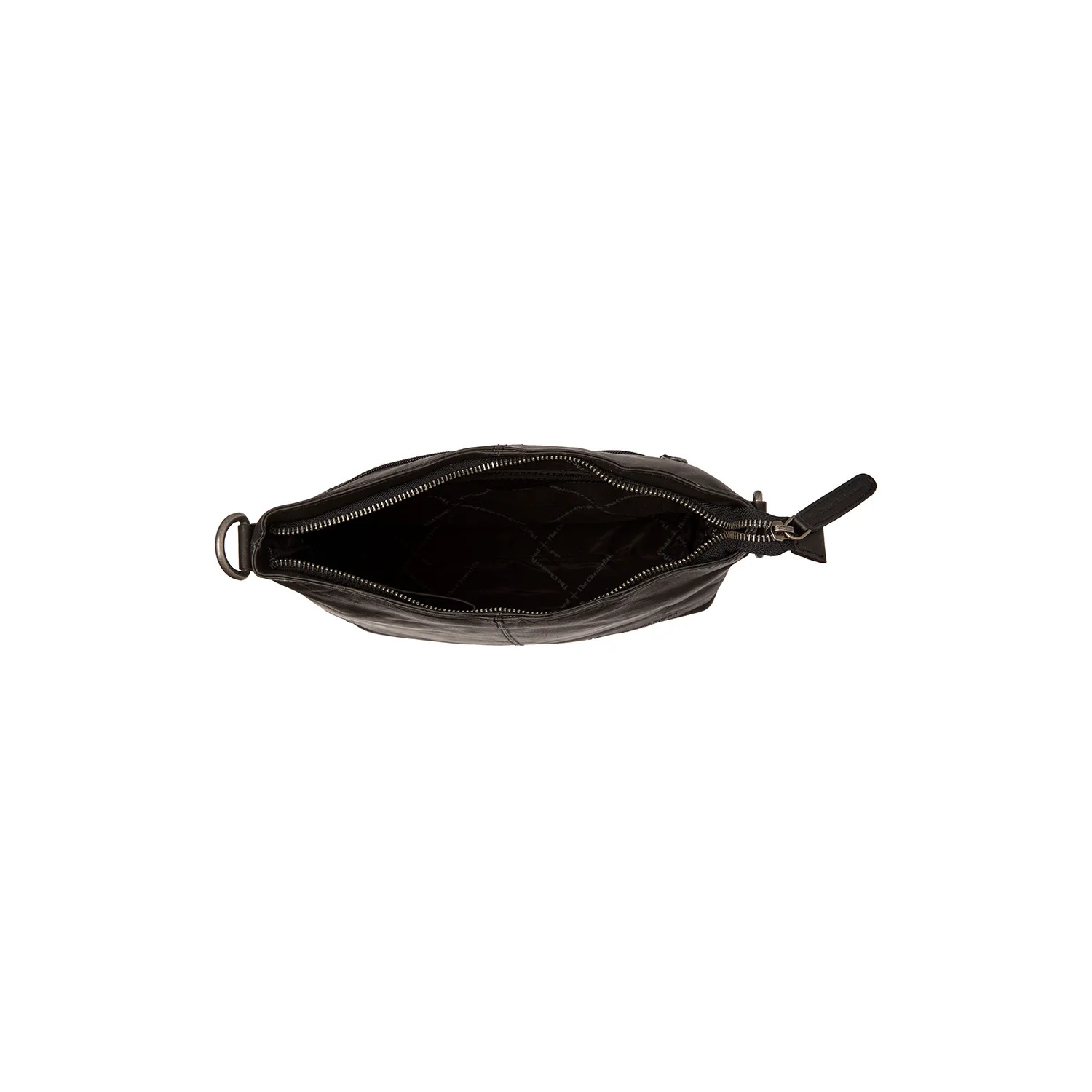 Leather Shoulder Bag Black Jen - Image 3
