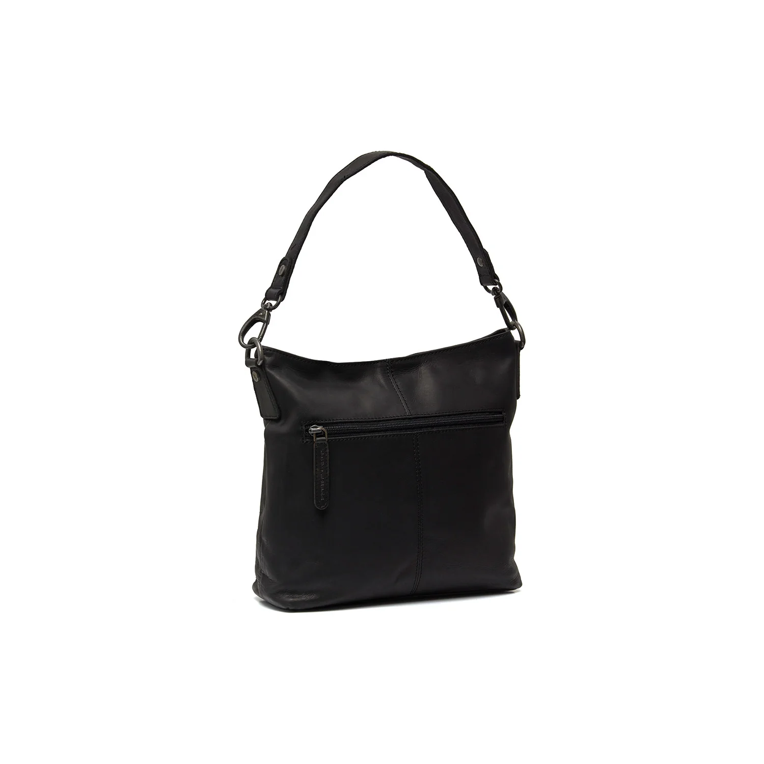 Leather Shoulder Bag Black Jen - Image 6