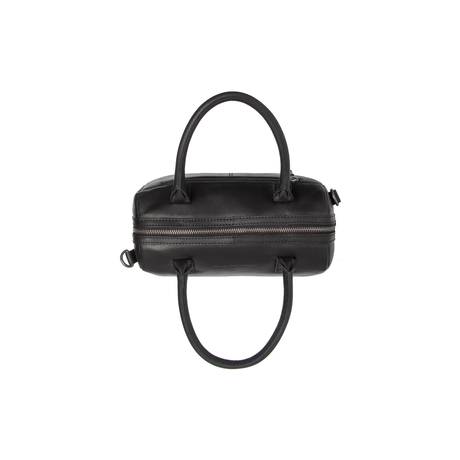 Leather Handbag Black Langton - Image 5