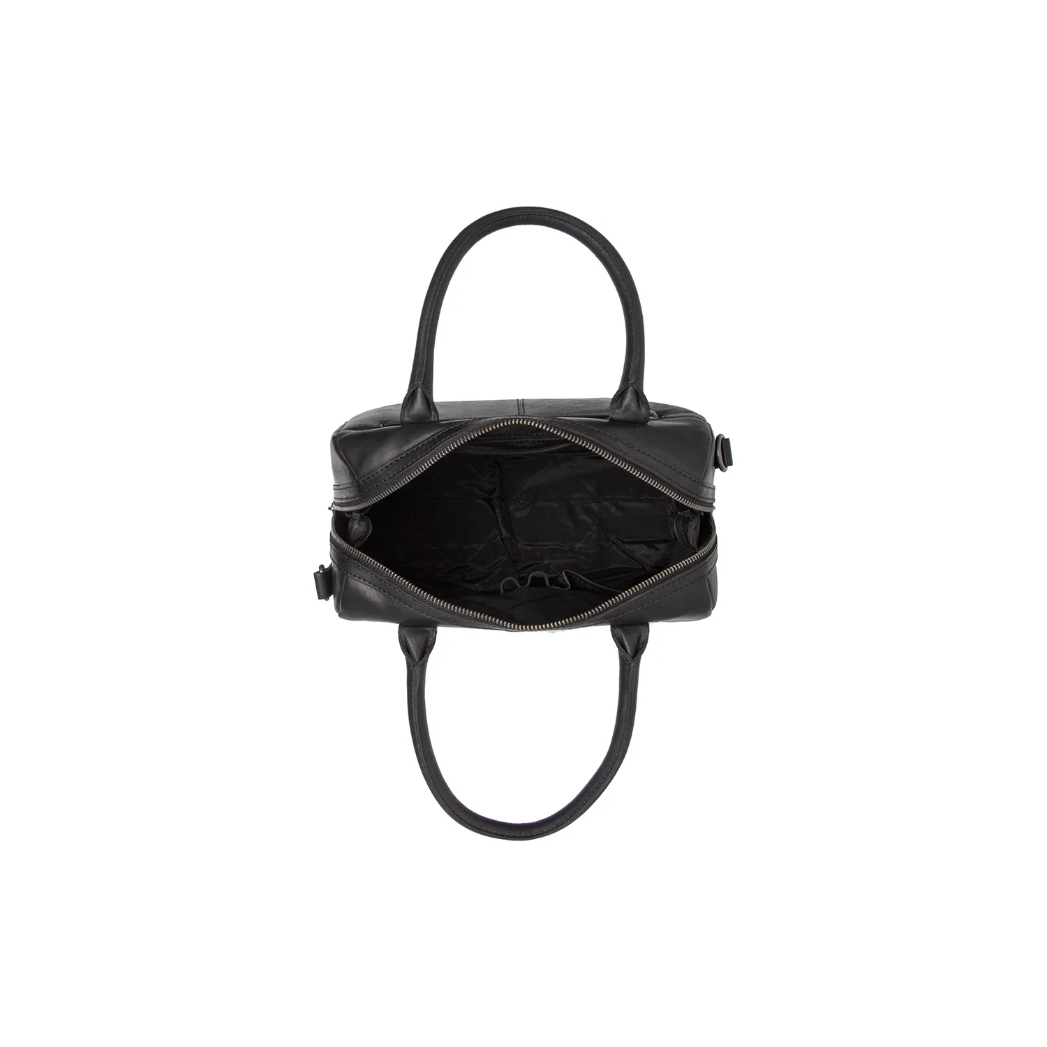 Leather Handbag Black Langton - Image 6