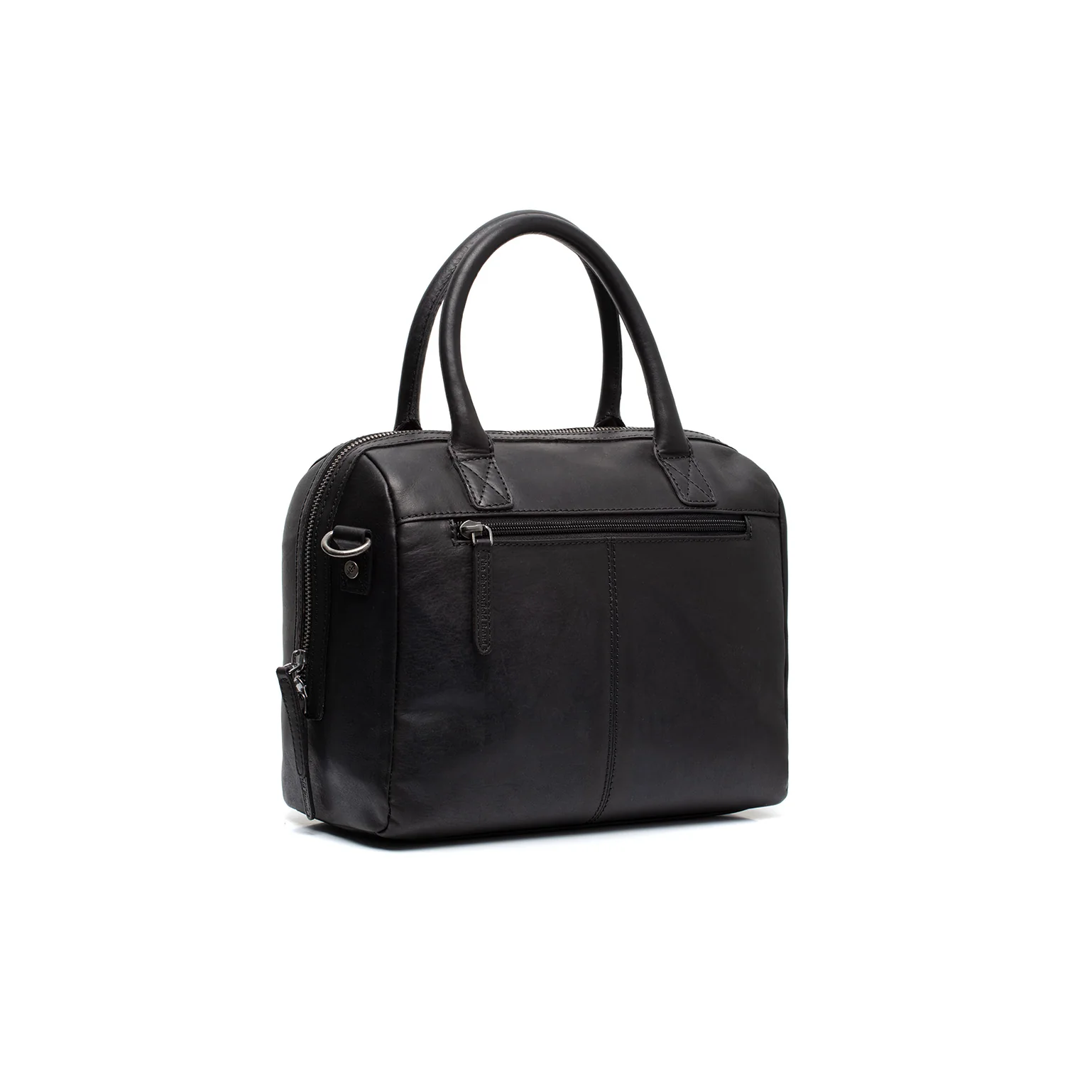 Leather Handbag Black Langton - Image 8