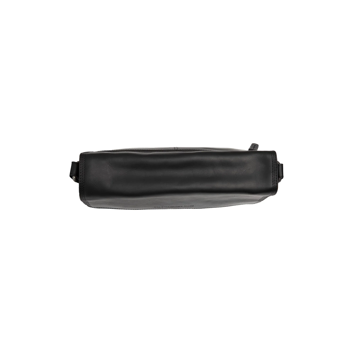 Leather Crossbody Bag Black Laverton - Image 3