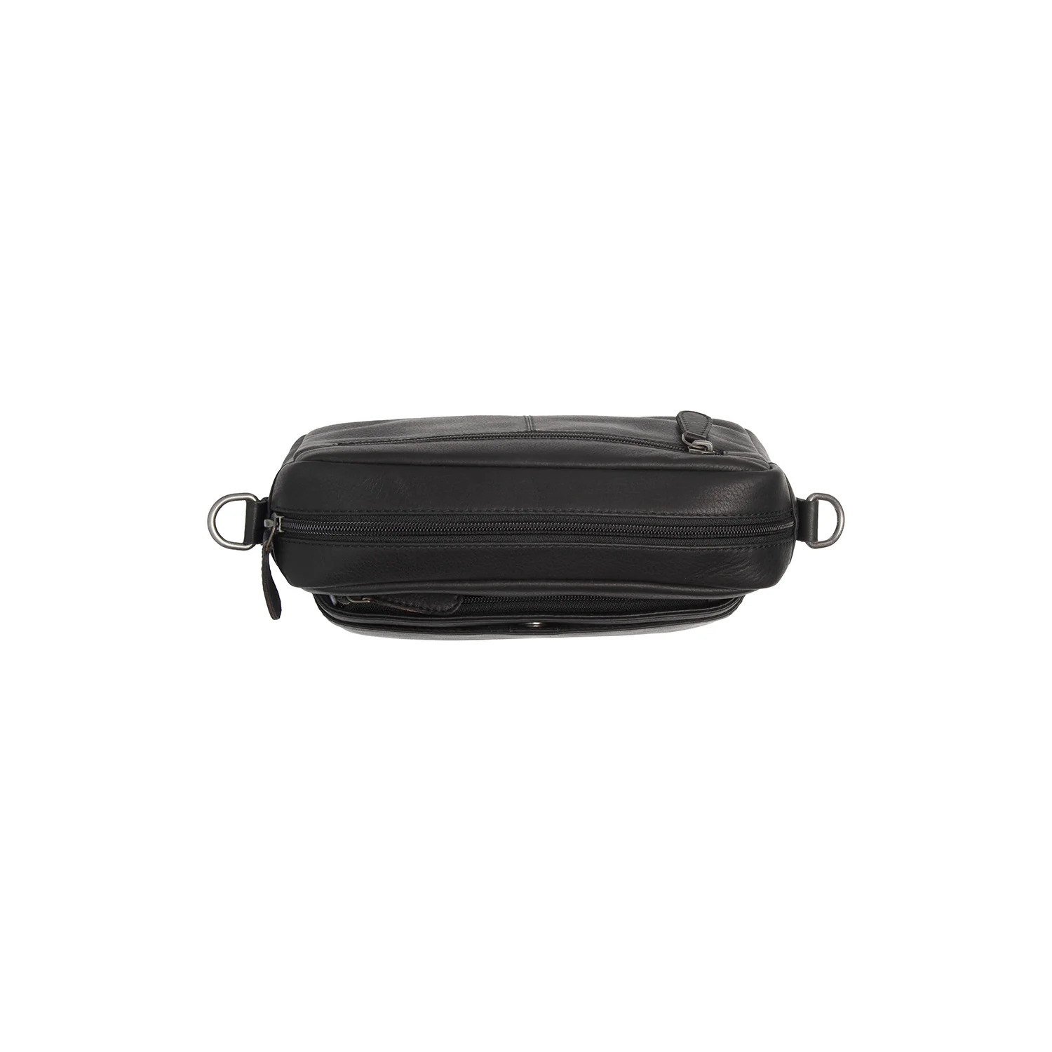 Leather Shoulder Bag Black Liora - Image 6