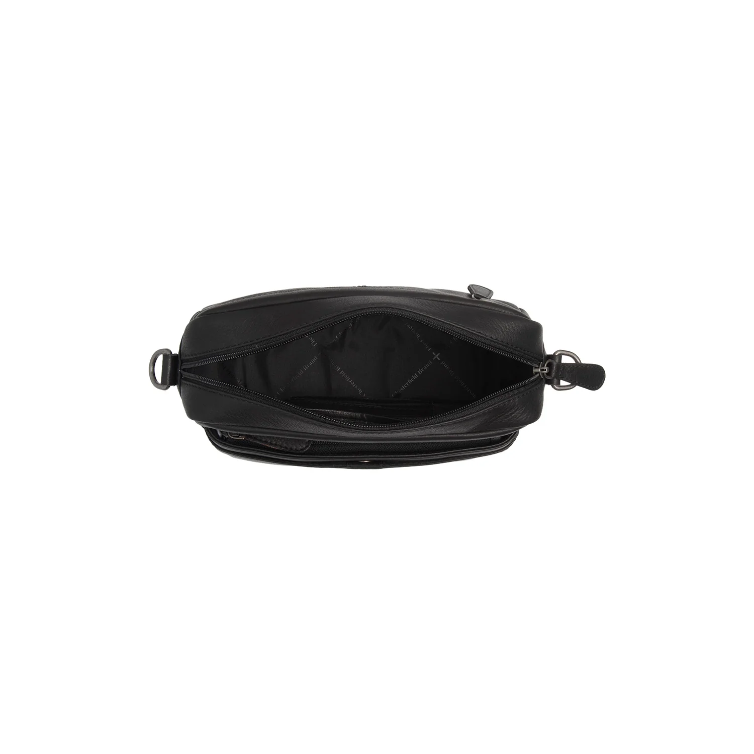 Leather Shoulder Bag Black Liora - Image 7