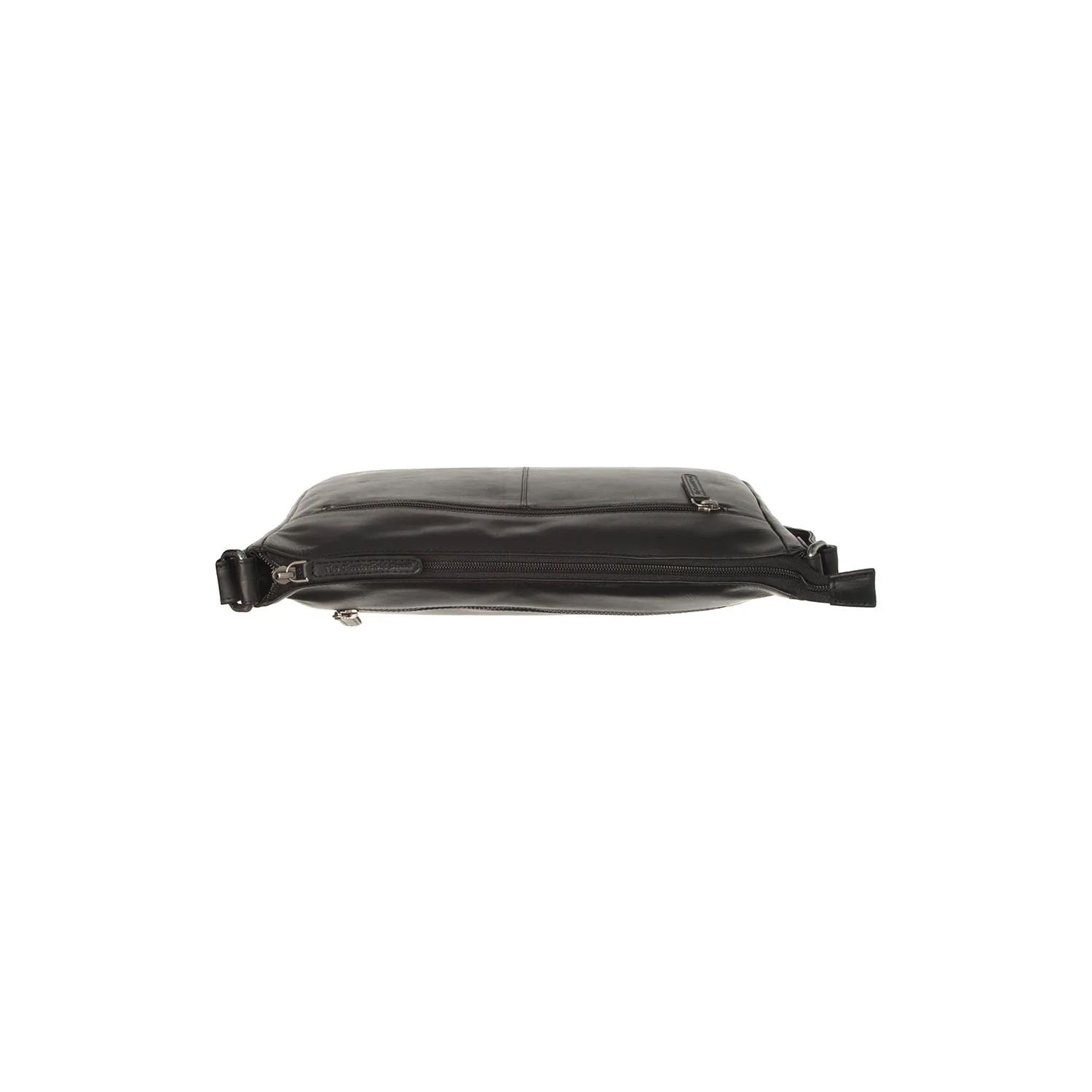 Leather Crossbody Bag Black Loraine - Image 3