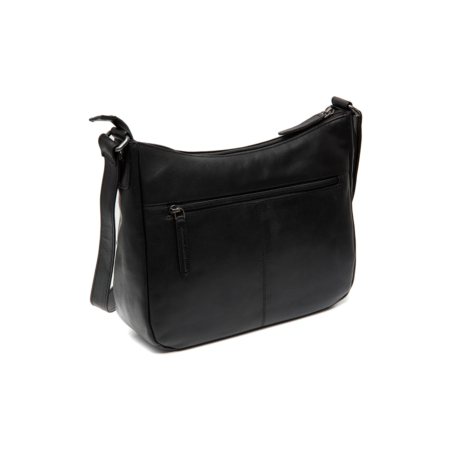 Leather Crossbody Bag Black Loraine - Image 6