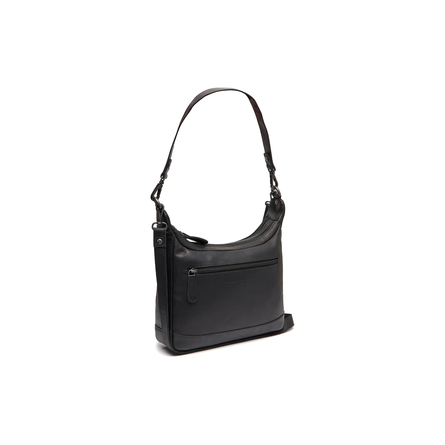 Leather Shoulder Bag Black Mirave
