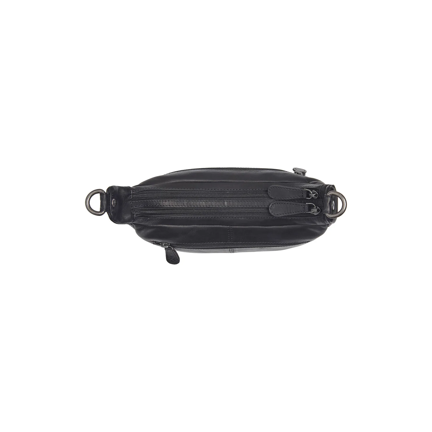 Leather Shoulder Bag Black Mirave - Image 3