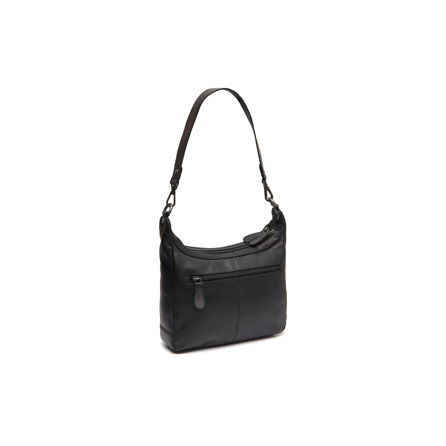 Leather Shoulder Bag Black Mirave - Image 6
