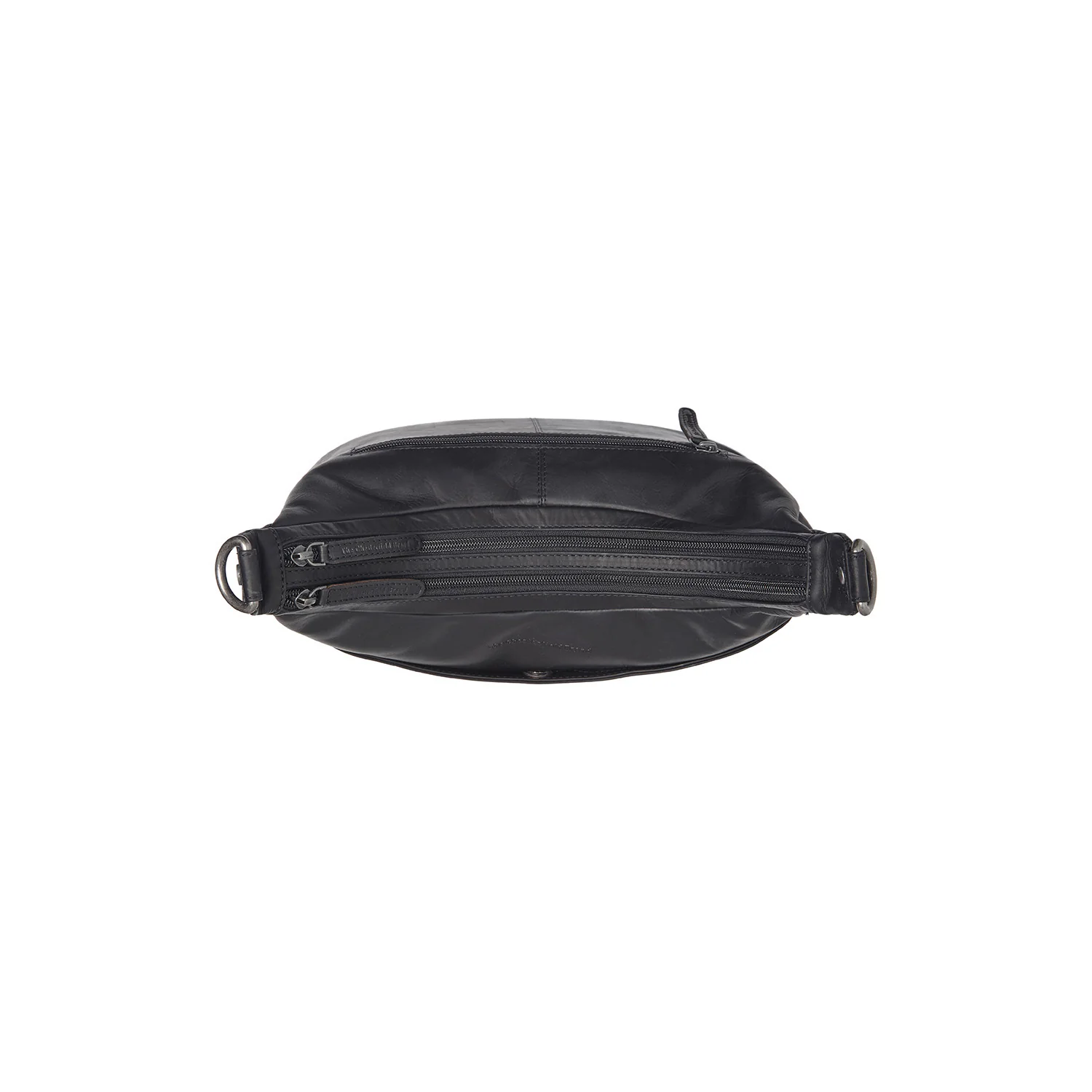 Leather Shoulder Bag Black Olvia - Image 4
