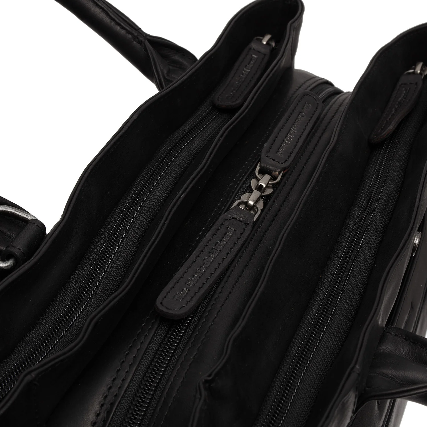 Leather Handbag Black Passau - Image 3