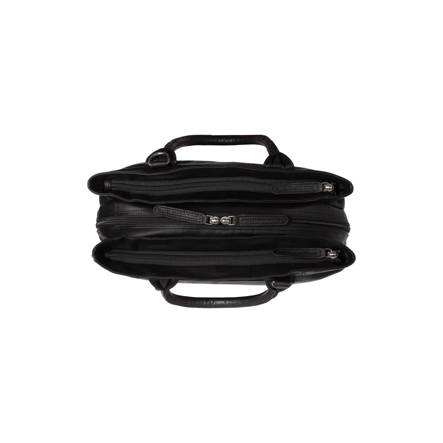 Leather Handbag Black Passau - Image 5