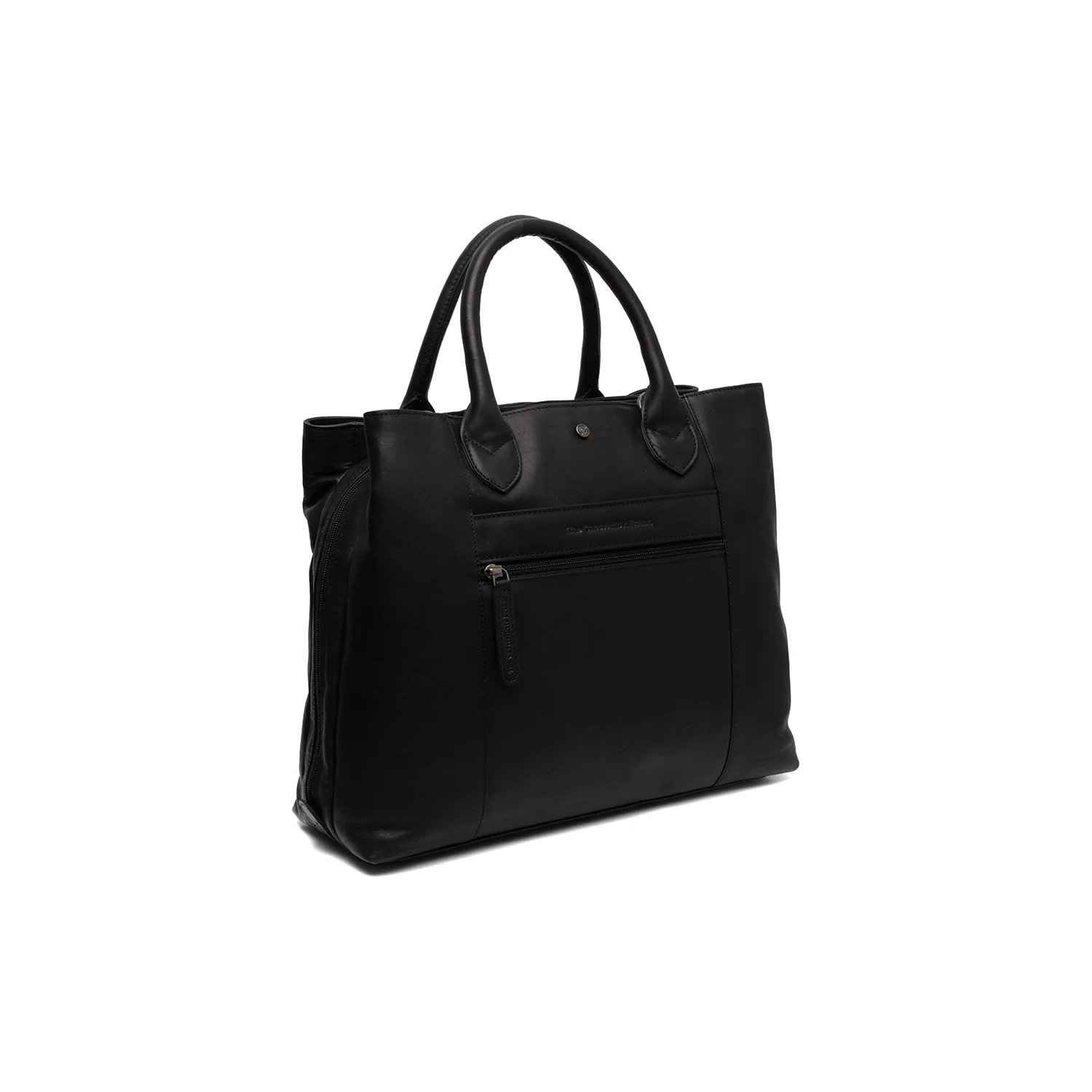 Leather Handbag Black Passau - Image 7
